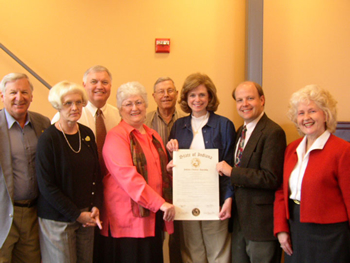 Representative Matt Pierce, Senator Vi Simpson, and Peggy