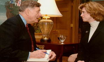 Peggy and Former Senator Bayh
